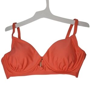 Shade & Shore Bikini Top Womens Removable Pads Chic Sweetheart Cute Simple Boho